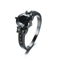 Zircon ring women's beauty ring