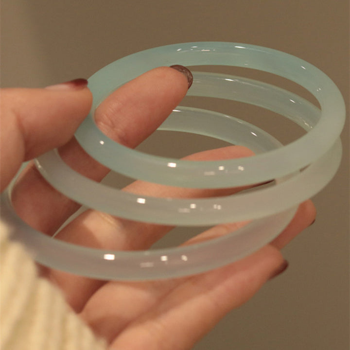 Women's Warm Chalcedony Beauty Bar Bracelet